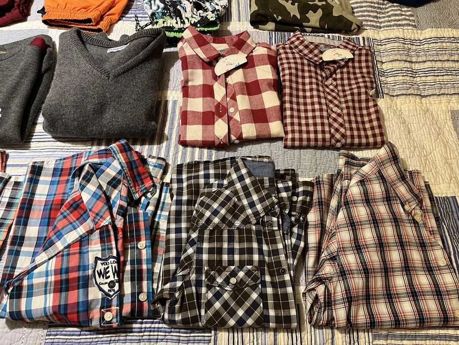 Roupa nova e como nova, menino 6-8 anos (22 peças)