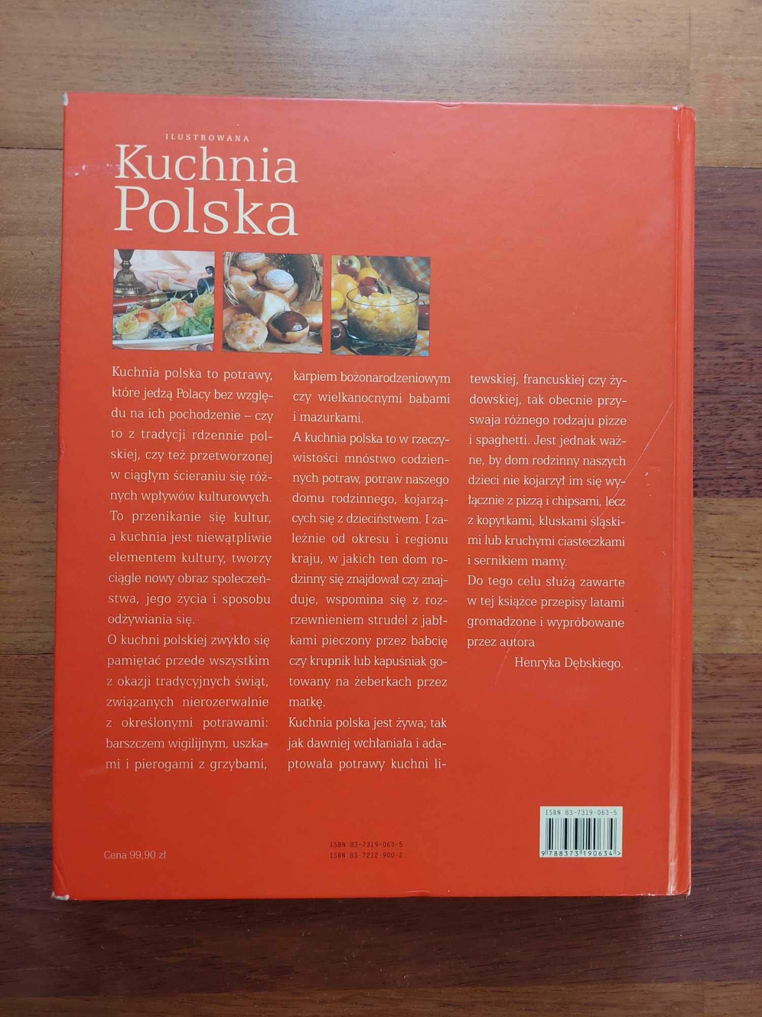 *** książka kucharska - Ilustrowana Kuchnia Polska - Henryk Dębski ***