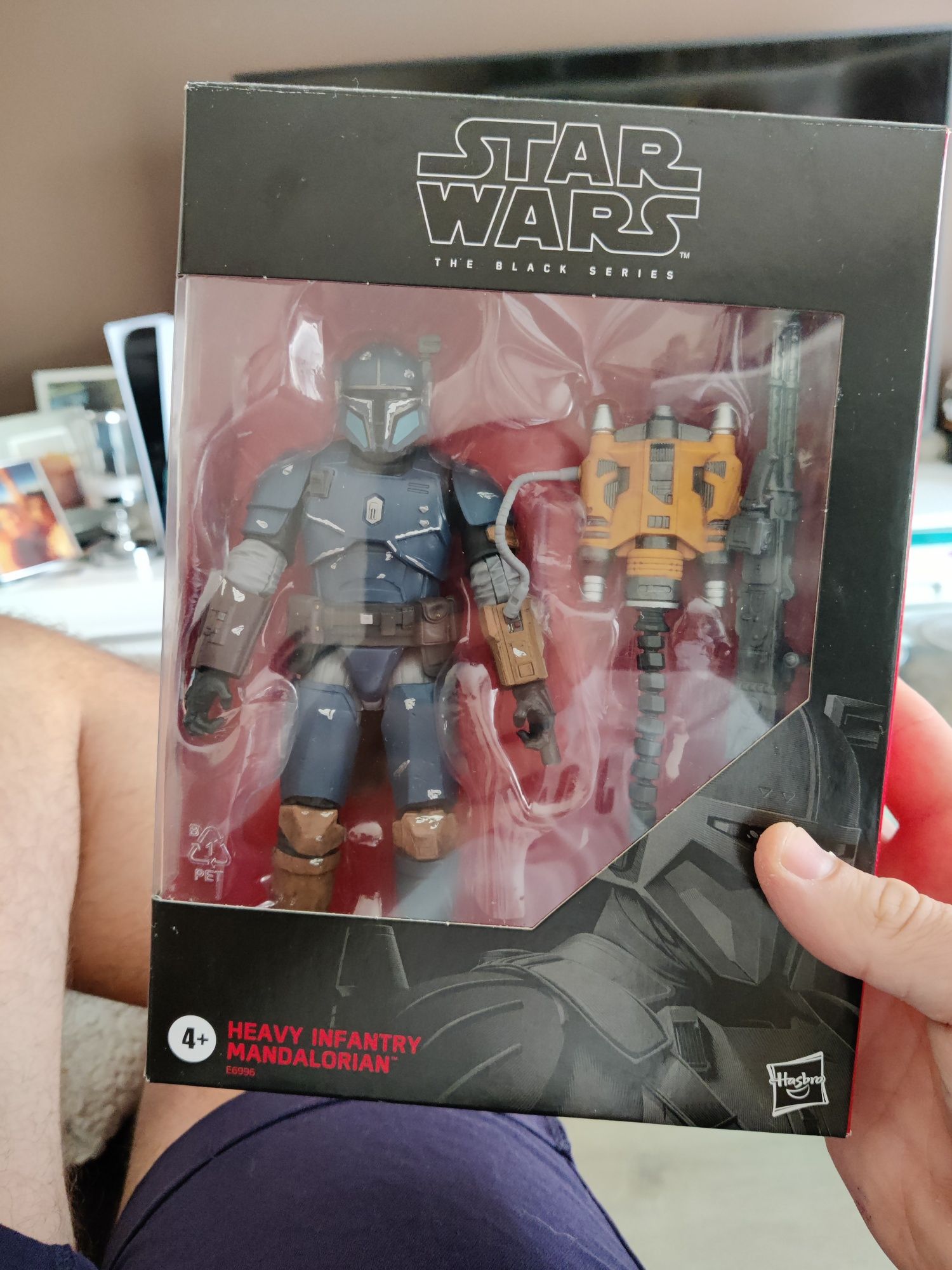 Heavy Infantry Mandalorian, Black Series , Star Wars. Ideał!