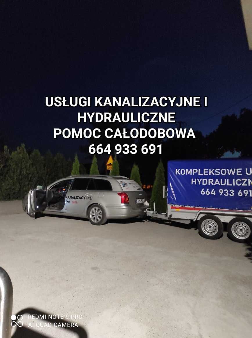 HYDRAULIK udrażnianie rur kanalizacyjnych 24/7 Monitoring Kanalizacji