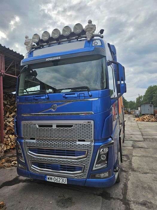 volvo fh16 750 pełen serwis . stan idealny. hds do lasu drewna