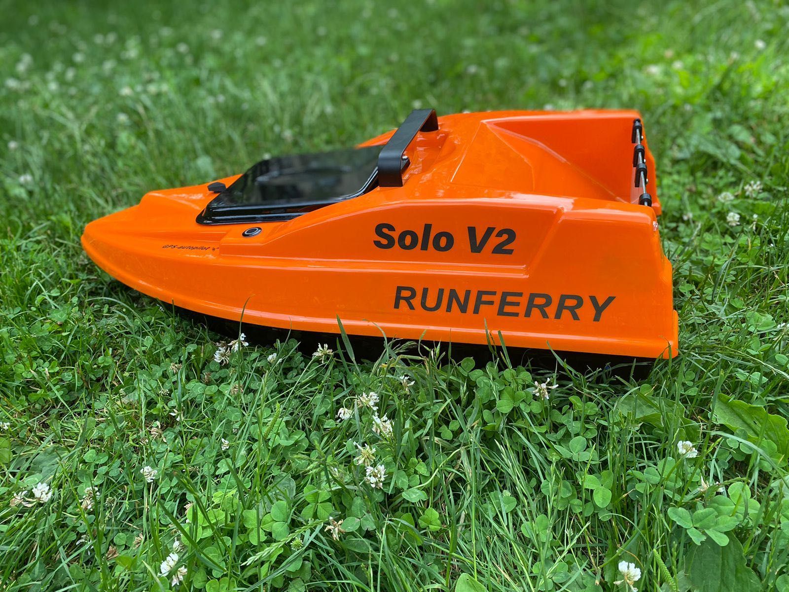 Короповий кораблик Runferry SOLO V2 GPS Orange автопілот