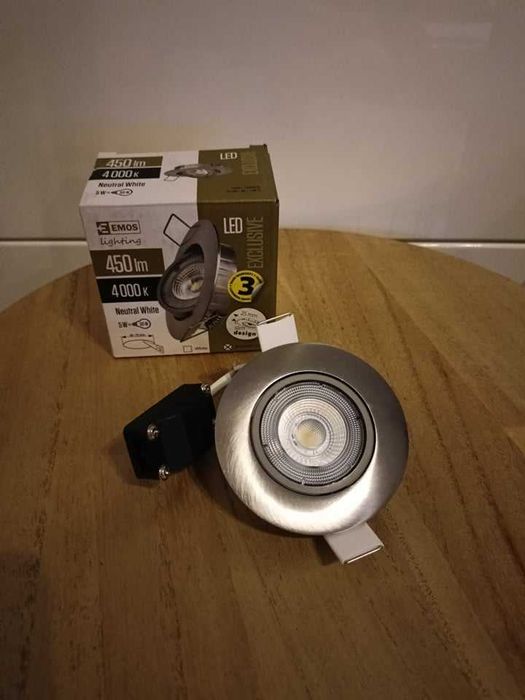 Oczko LED Exclusive 5W ciepła biel EMOS zv3222