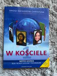 W Kościele Notes Ucznia dla klasy I liceum i technikum