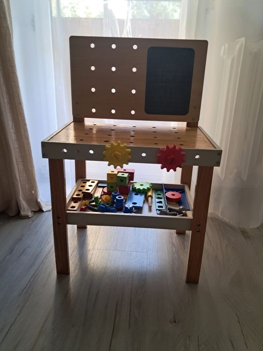 Drewniany warsztat dla dzieci