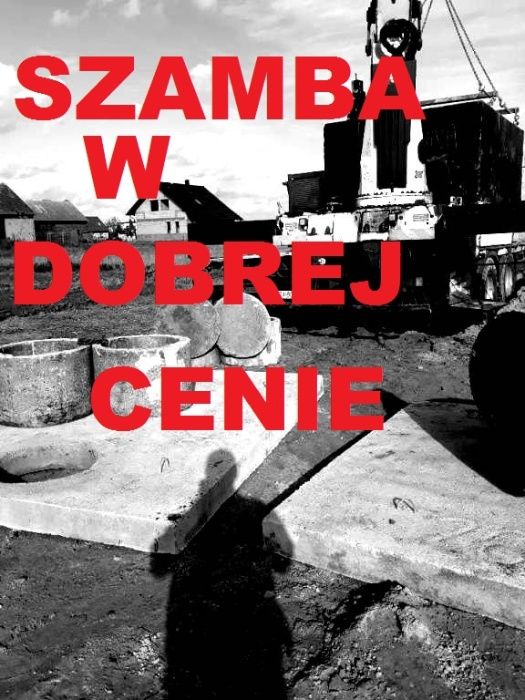 Zbiornik betonowy na szambo kanał samochodowy(4m) piwniczka deszczówka