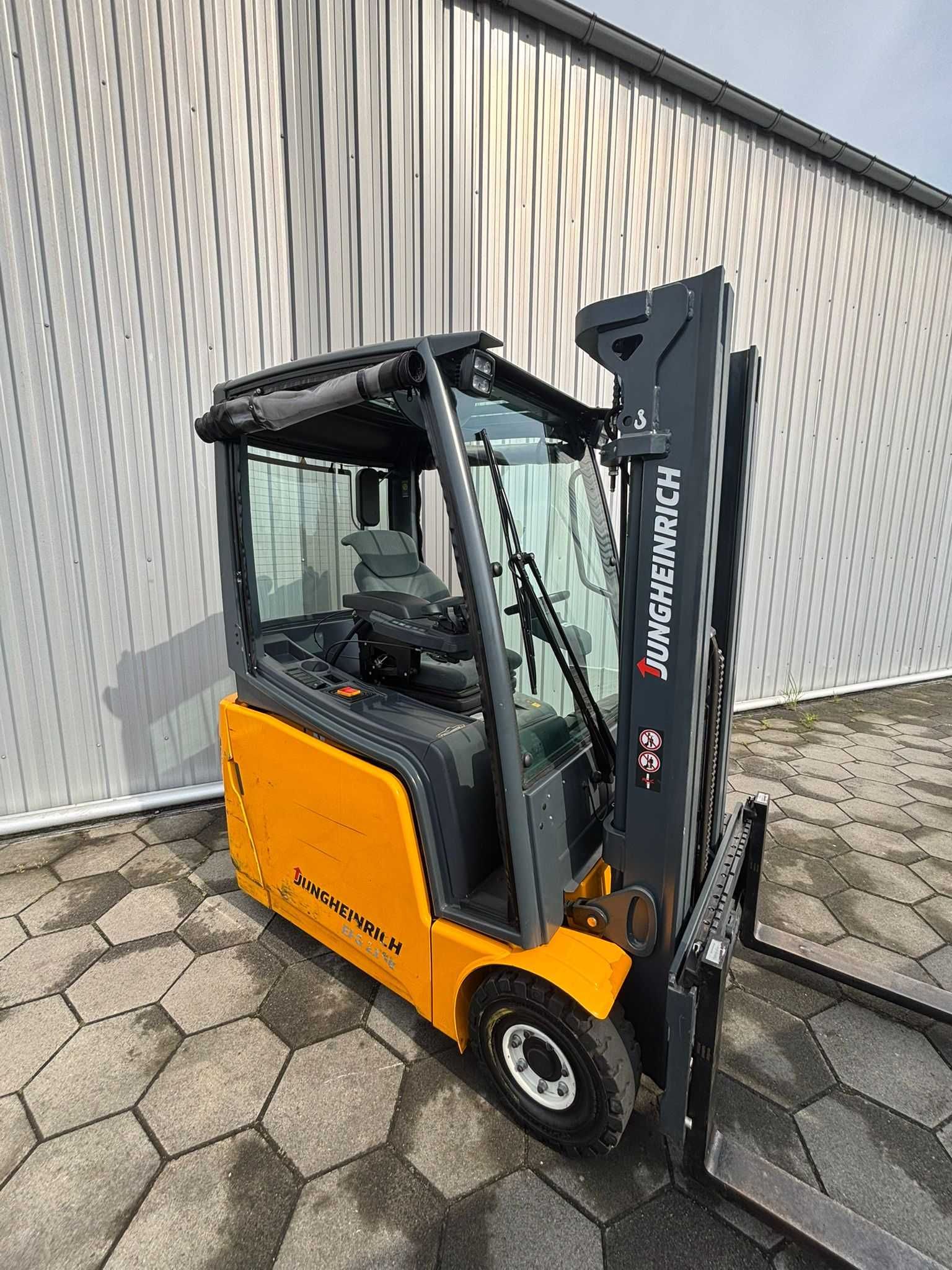 Wózek widłowy ele Jungheinrich EFG 216k Triplex 4710 mm, 2015 rok,