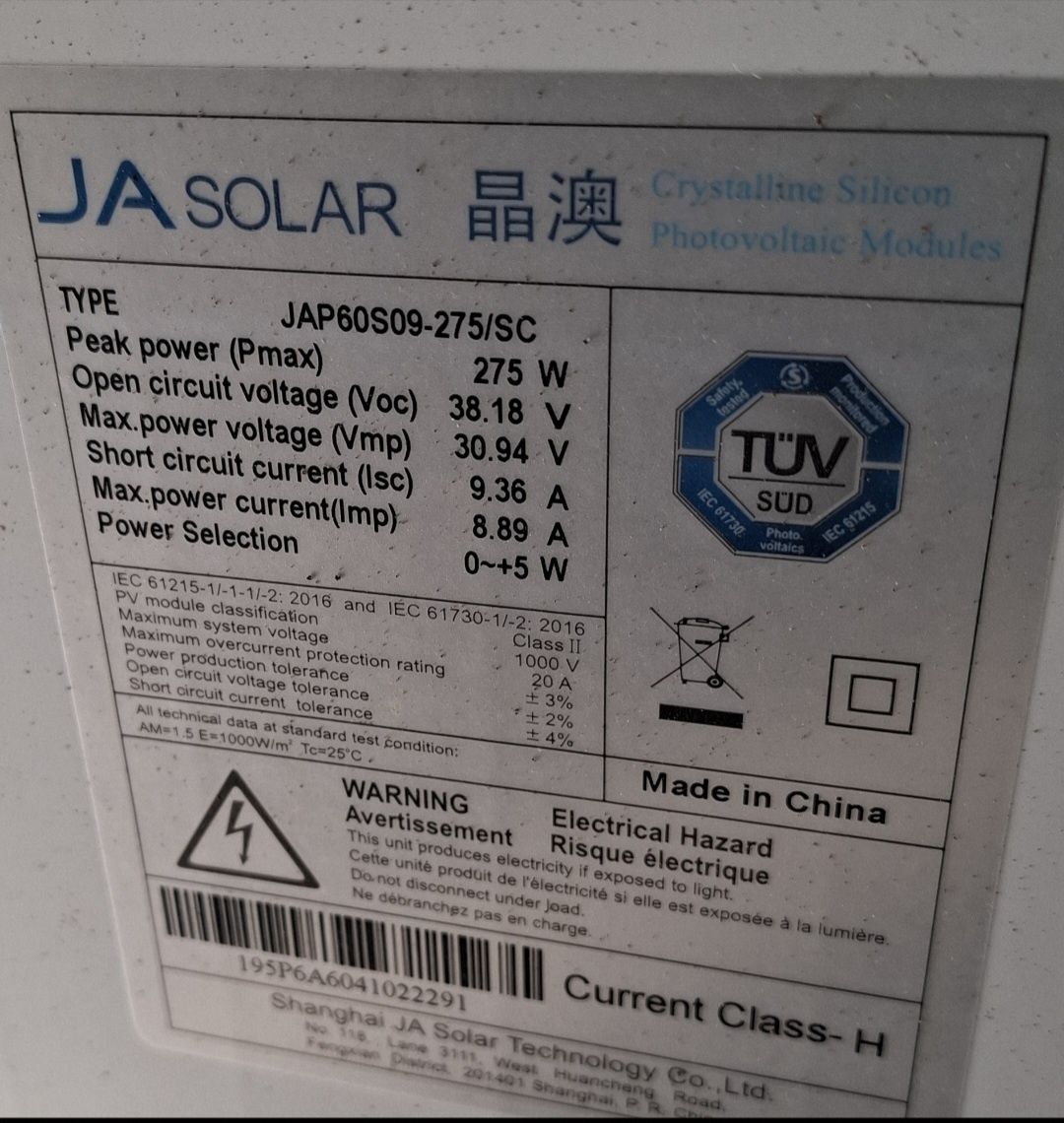 Kit fotovoltaico 1000 watts