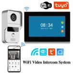 Pack Campainha e Vídeo Porteiro • Wi-Fi • Tuya