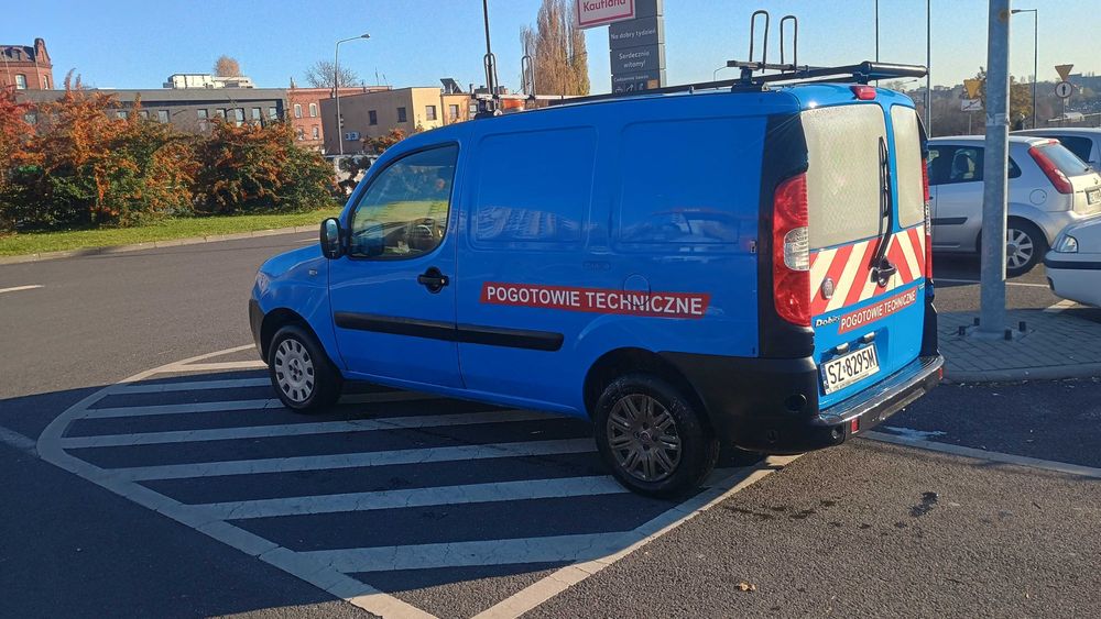 Fiat Doblo SUPER ZABUDOWA ! i bagażnik dachowy