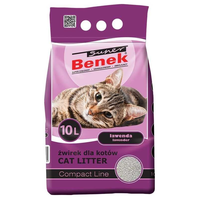 Żwirek bentonitowy Super benek 10l mix Zoolandia