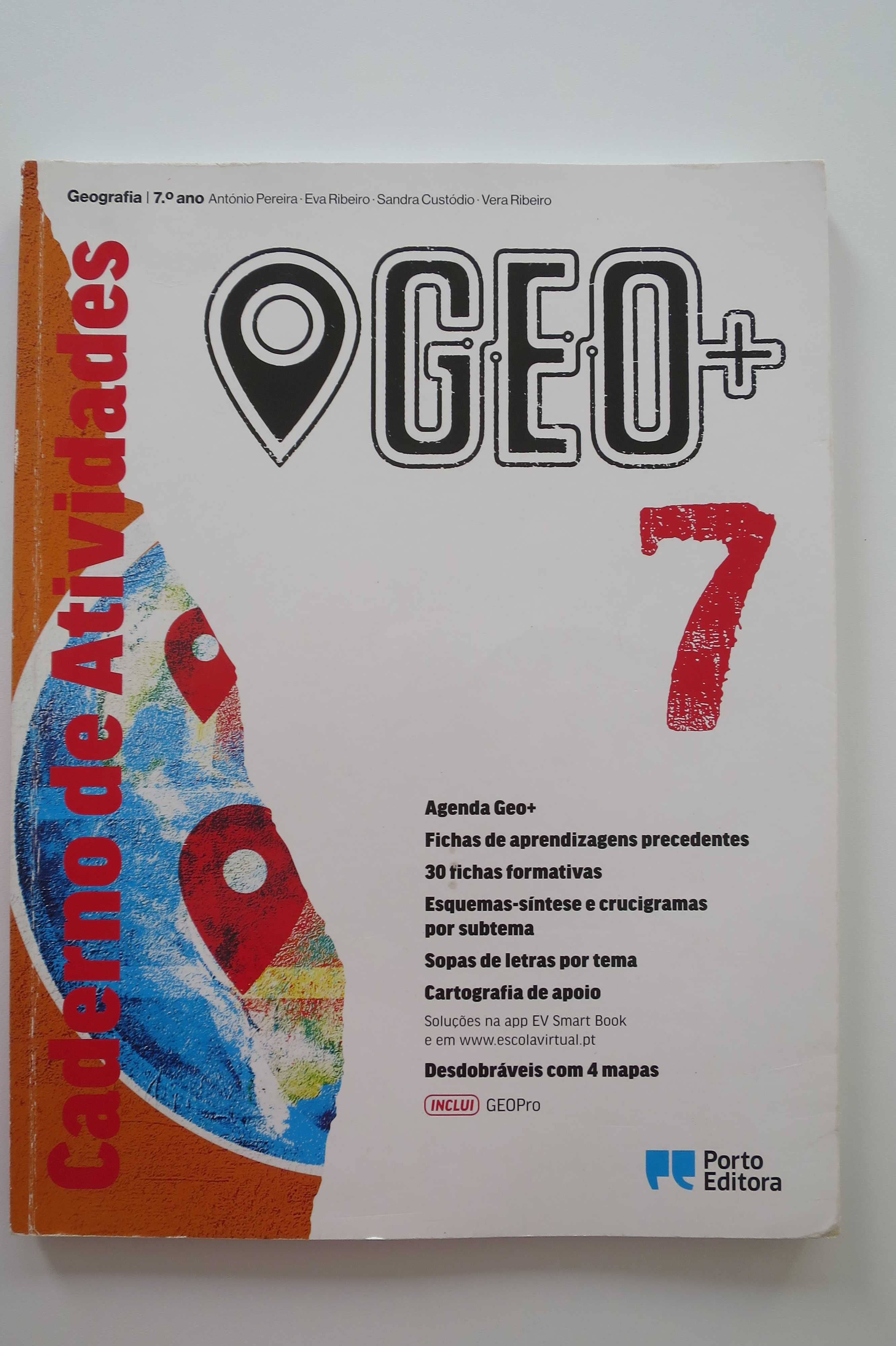 Caderno de atividades Geografia 7º ano “Geo+ 7” Porto Editora