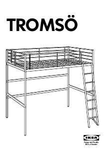 cama alta casal IKEA