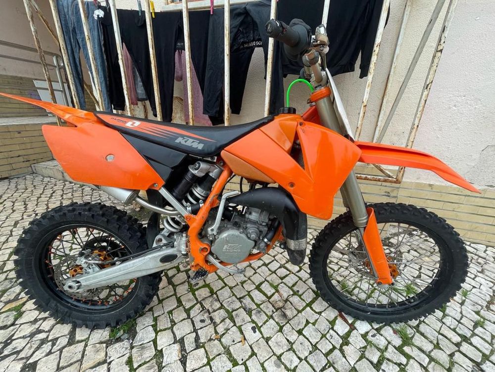 Ktm 85 cc motor novo em rodagem