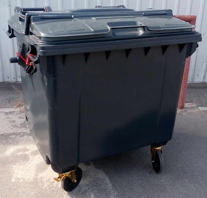 Удобный Контейнер для мусора бак мусорный евроконтейнер тпв тбо 1.1 м3