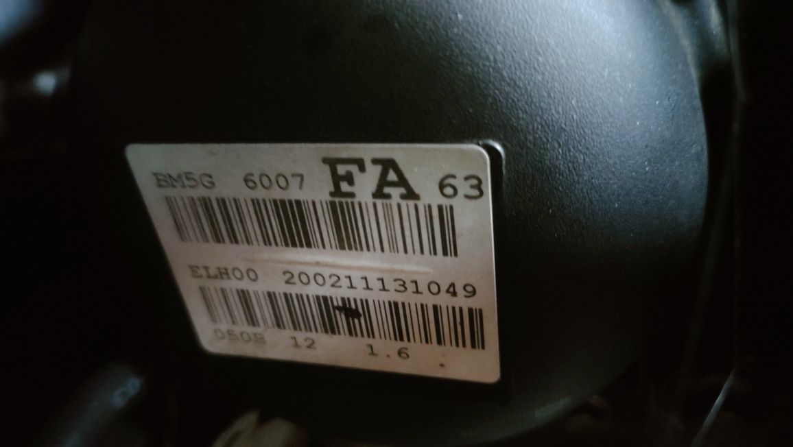 Silnik kompletny 1.6 Ti-VCT 125KM PNDA Ford Focus mk3 C-Max mk2