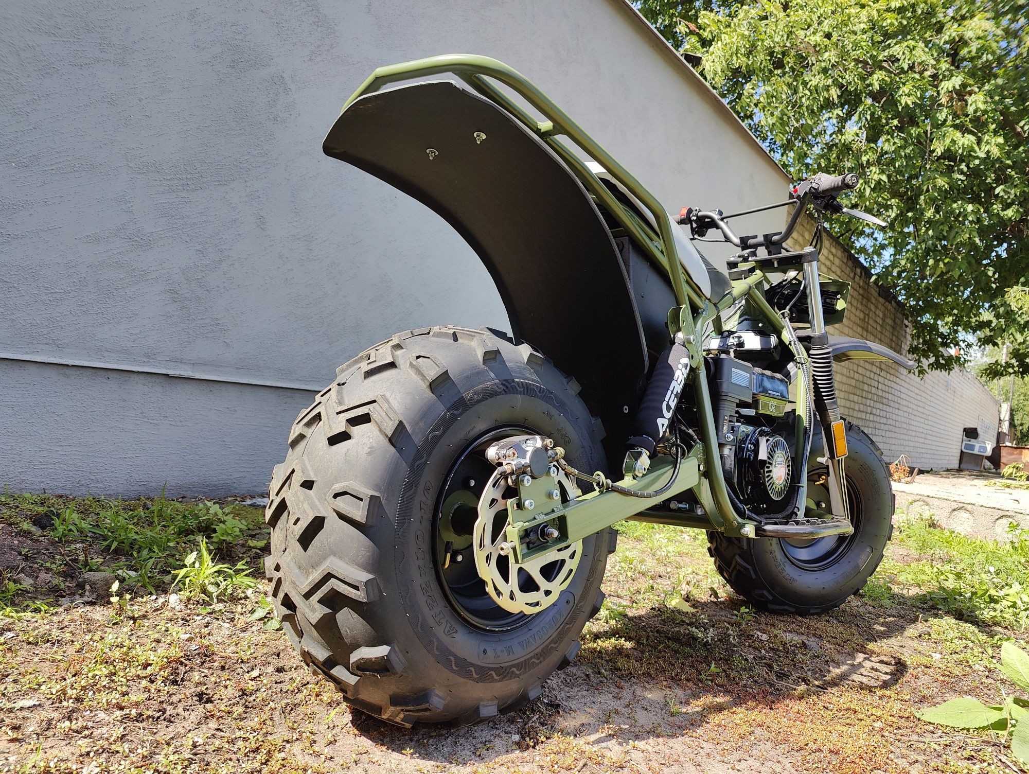 Мото всюдихід "CrazYmoto Гопак" Зроблено в Україні