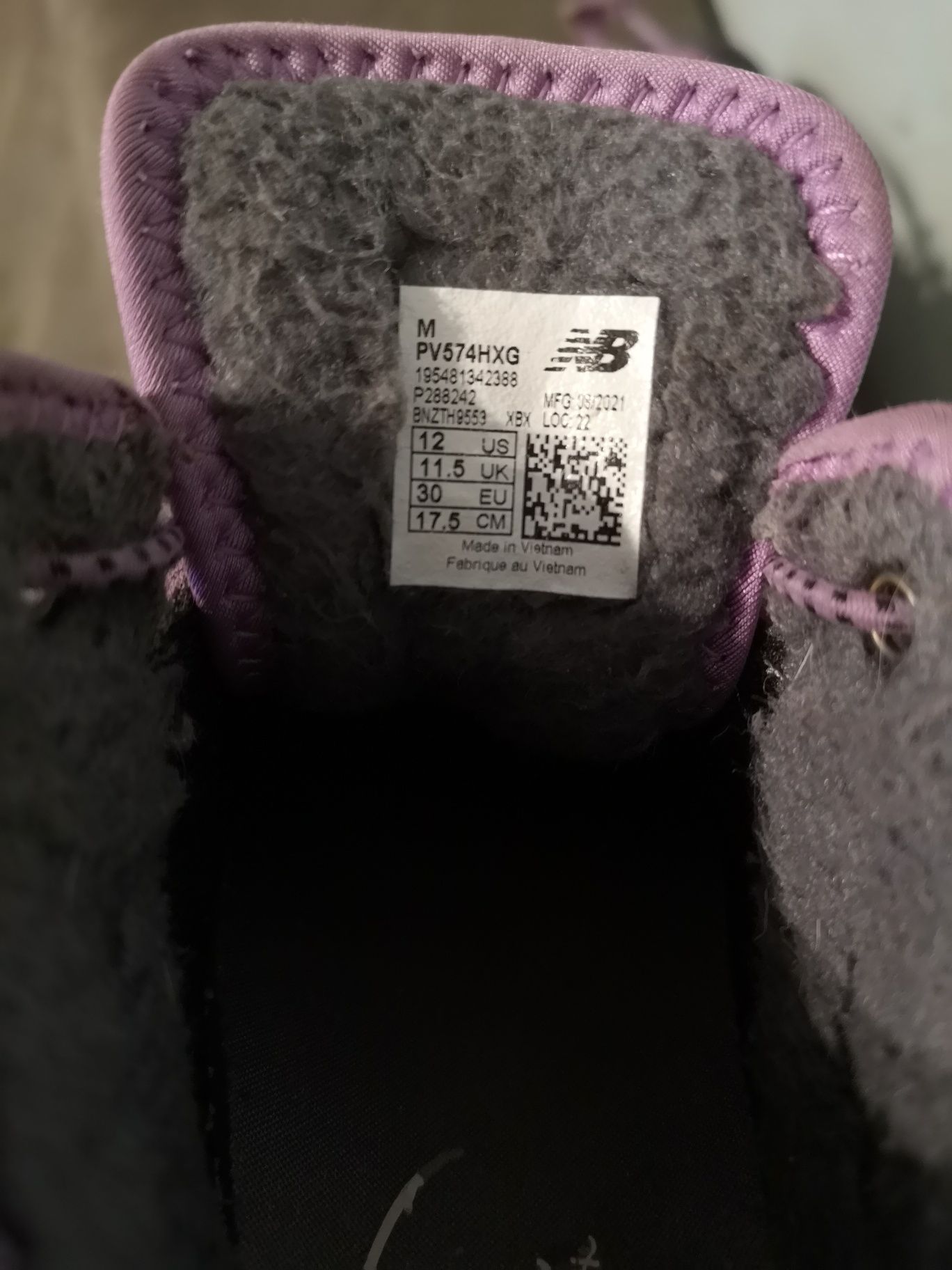 Buty New Blance jesienno zimowe rozmiar 30 dziewczęce dziecięce