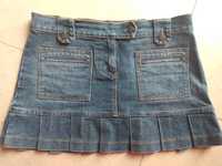Spódnica jeansowa mini L XL Nowa