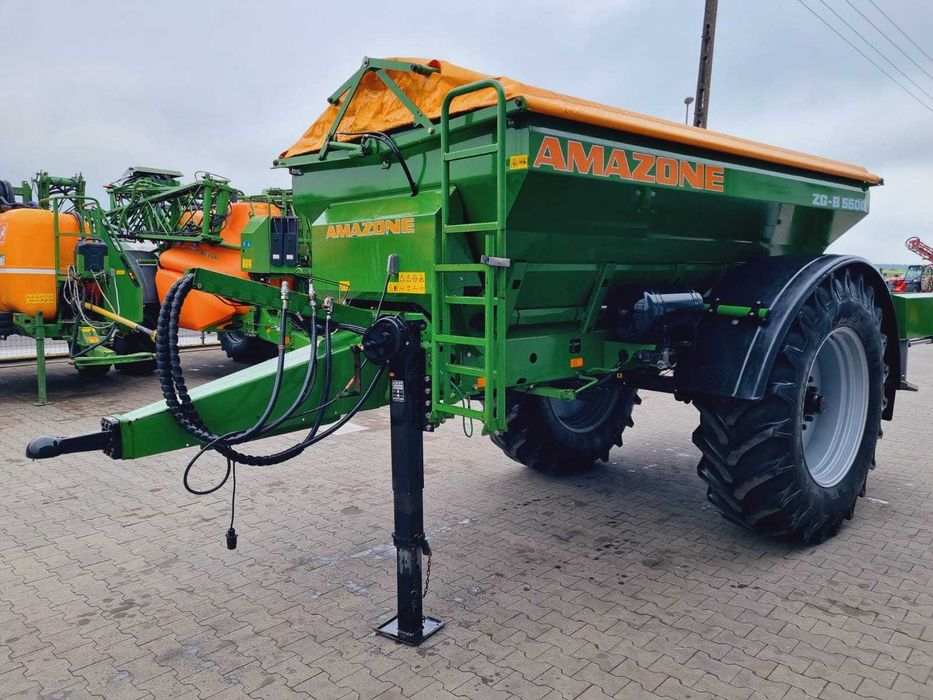 Rozsiewacz Amazone ZG-B 5500 Ultra Hydro  24-48m 2010r GPS
