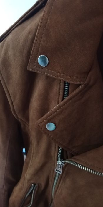 Куртка-косуха набук