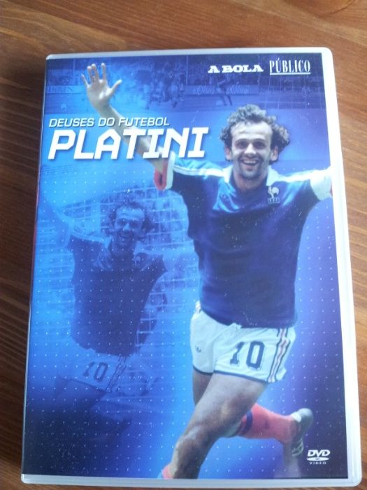 DVD: Deuses do Futebol - Platini