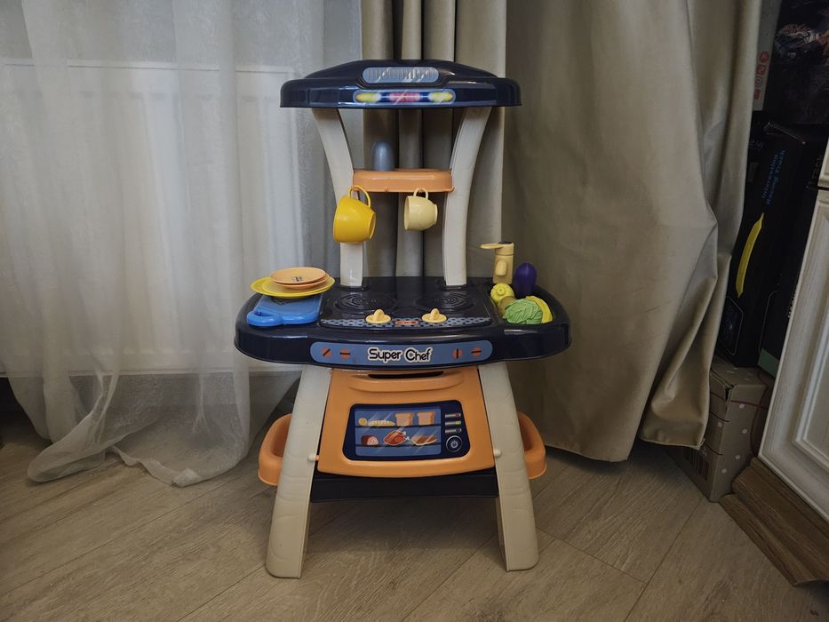 Кухня іграшкова зі звуком і світлом, з коробкою