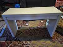 IKEA Malm toaletka biała 120x41 cm