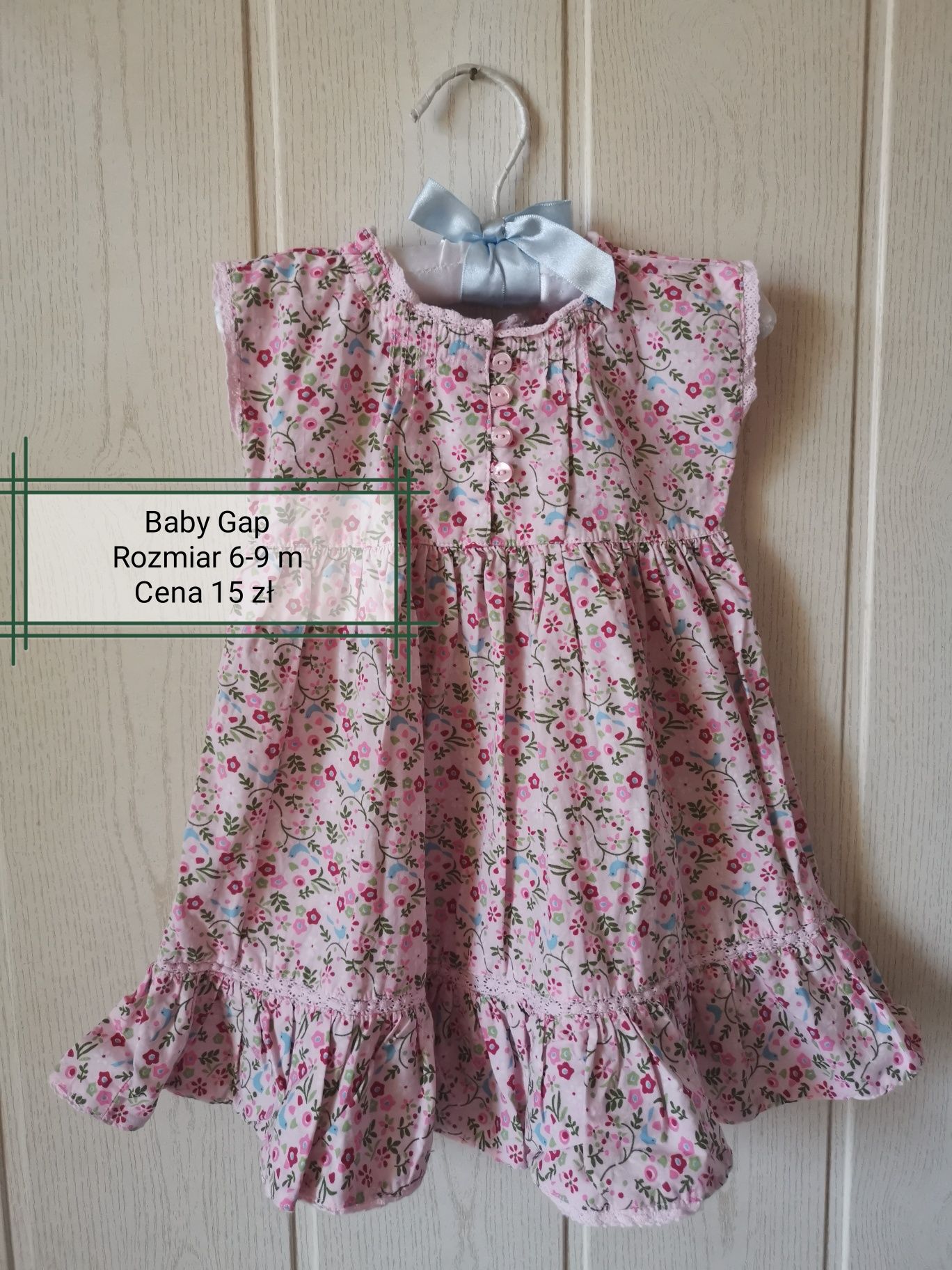 Sukienka na lato baby Gap 6-9m