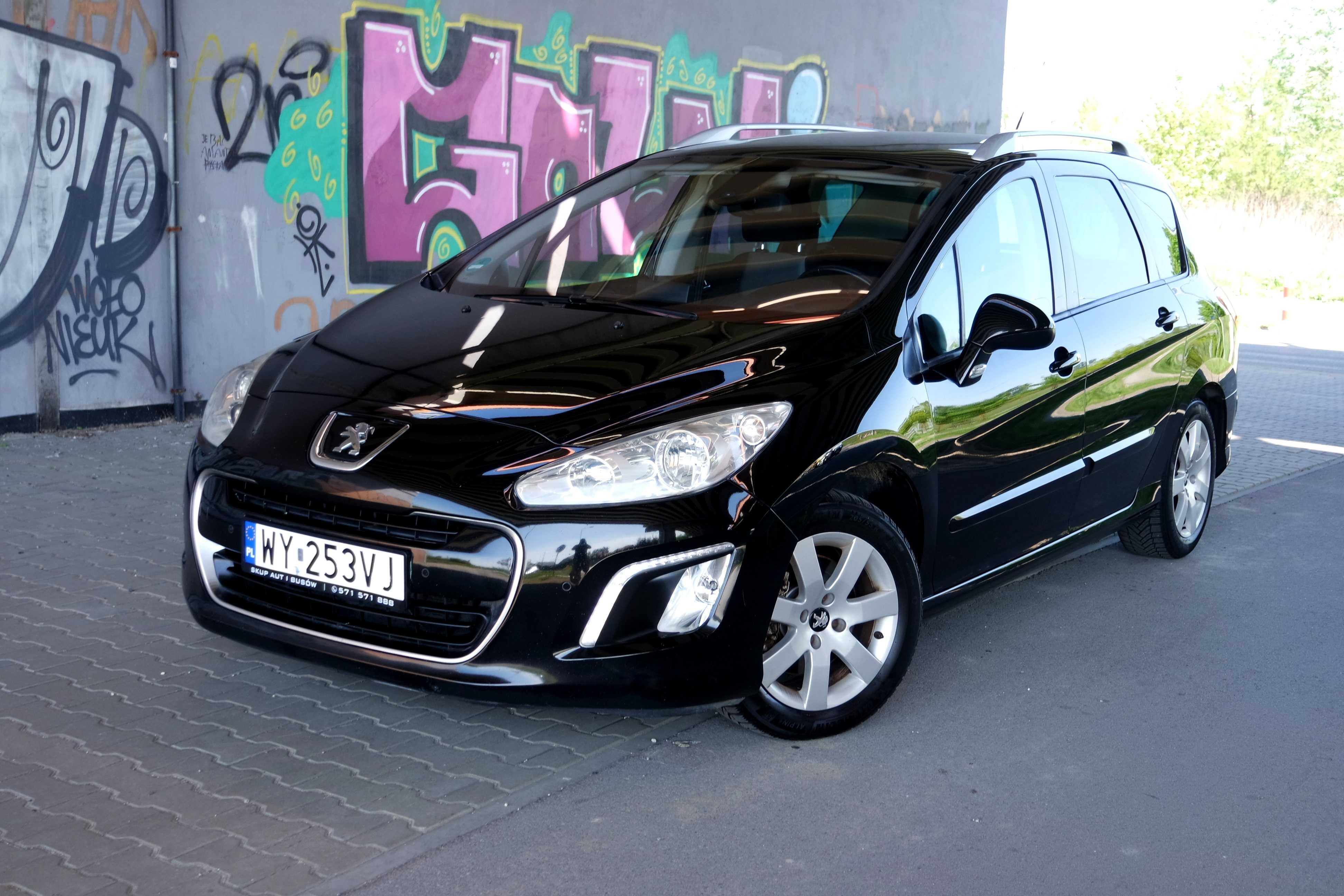 Peugeot 308 SW 2.0 HDI PANORAMA LED PDC zarejestrowany super stan