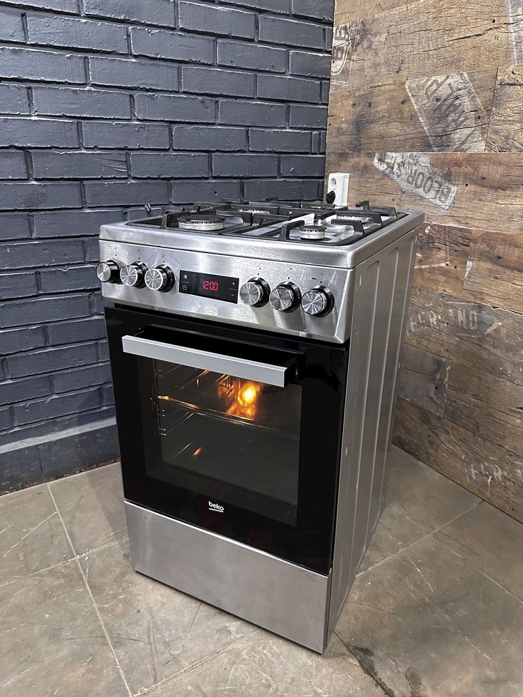 Газовая/газова плита Mastercook GE3419ZSB (50 см) гарантія, доставка
