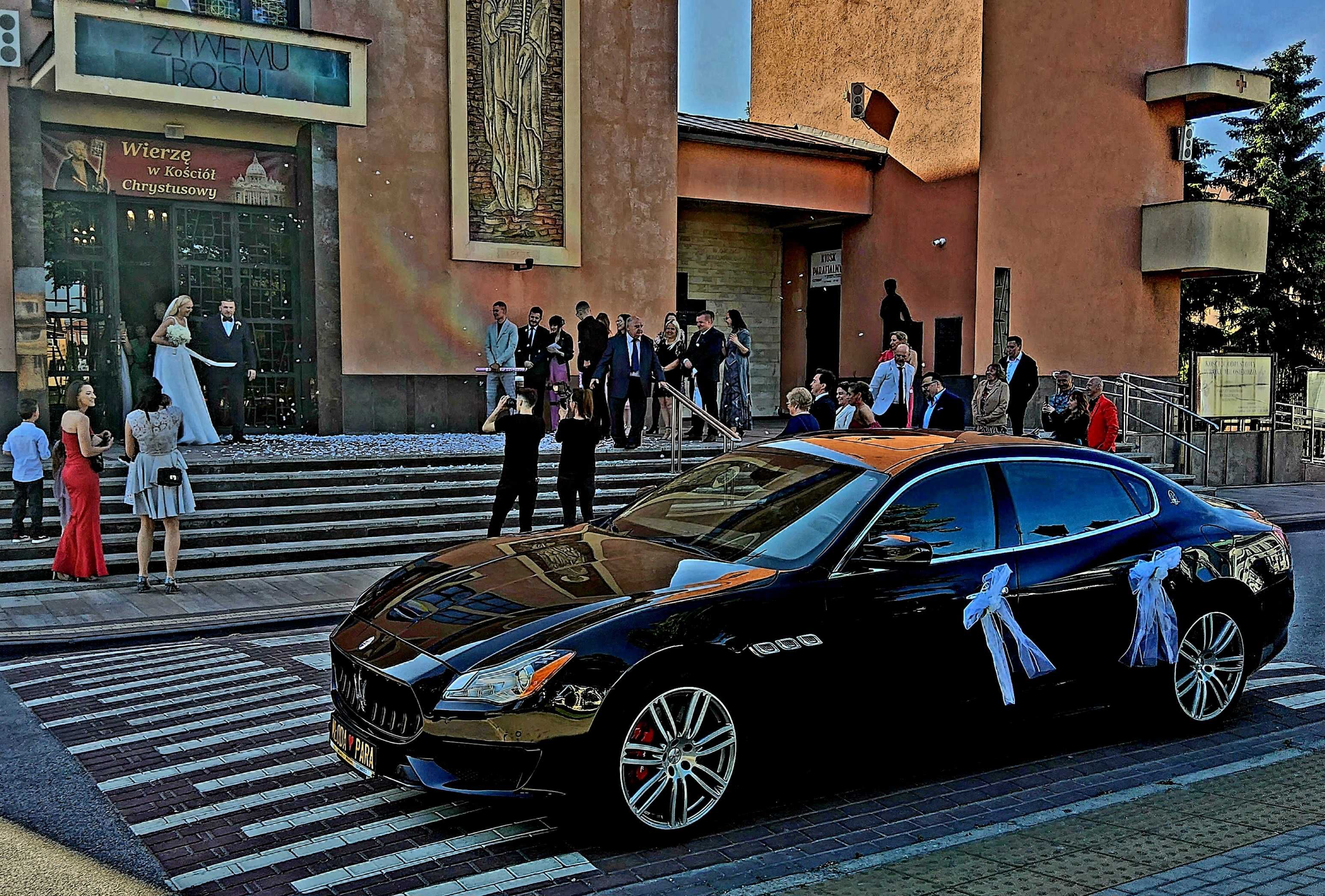 Piękne Maserati Quattroporte GTS - V8 na Ślub, Wesele,Warszawa, Polska