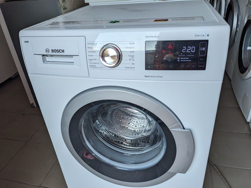 Пральна машина Bosch Serie 6 I-DOS 8 kg A+++ Б/В