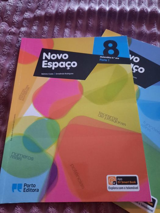 Manual escolar Matemática 8 ano Novos