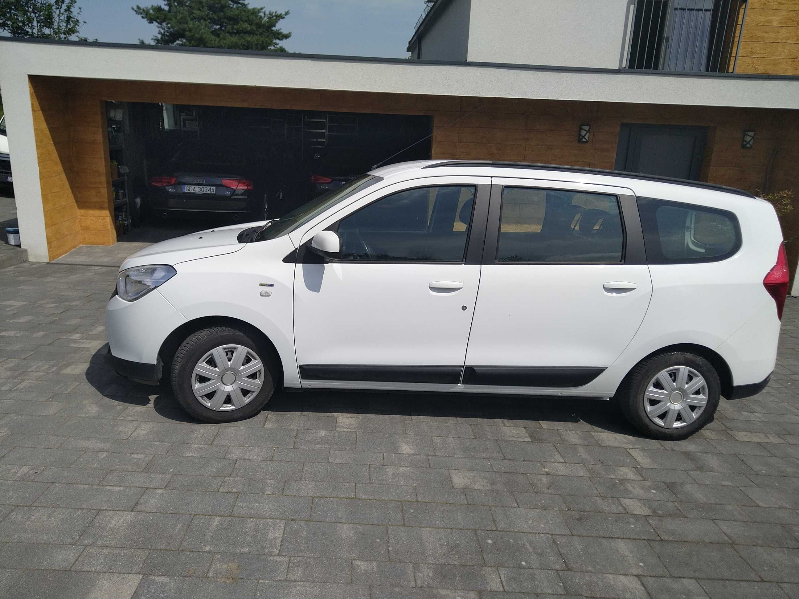 Dacia Lodgy 2014 mały przebieg, bezwypadkowy