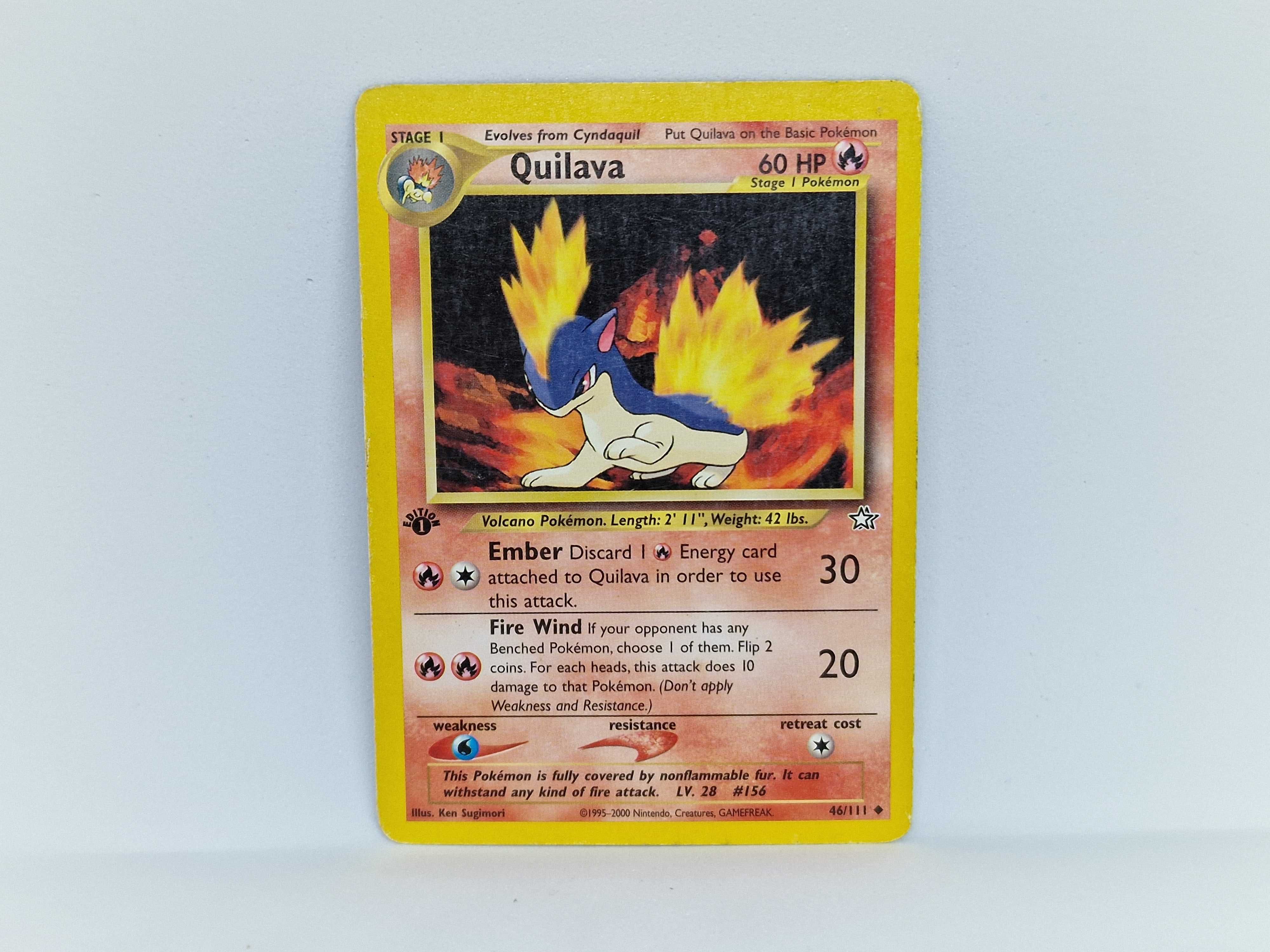Pokemon - Karta - Quilava - Neo Genesis - 46/111