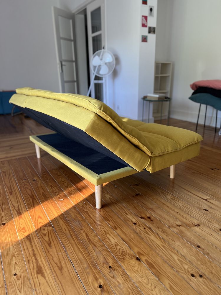 Sofa amarelo Sklum