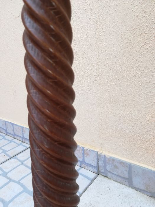 Cachimbo/cinzeiro em madeira