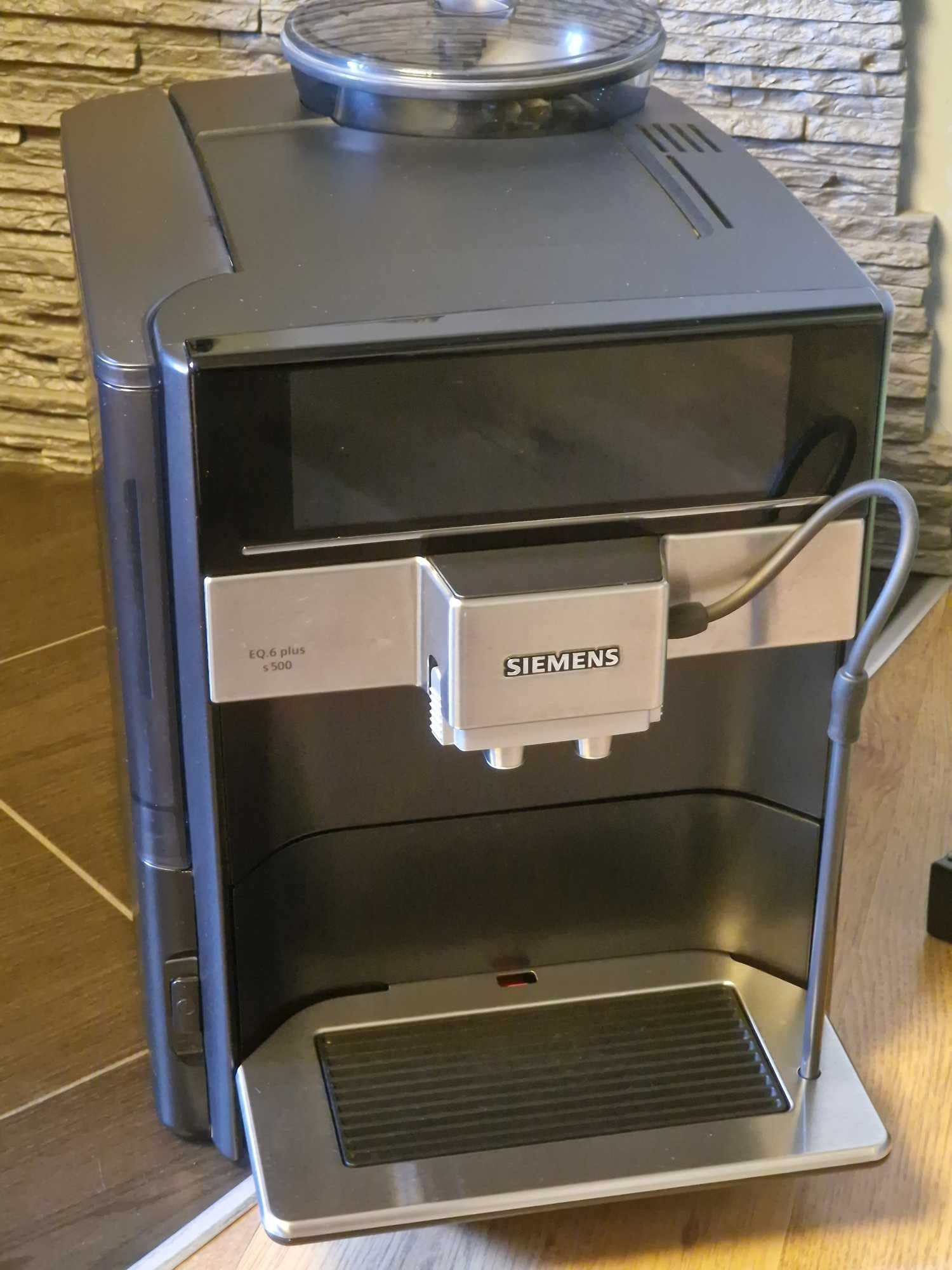 Ekspres do kawy SIEMENS EQ.6 plus S 500 TE655319RW stan idealny