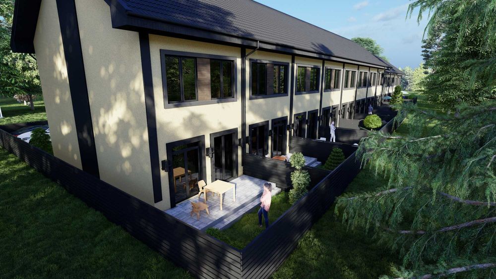 Таунхаус м. Буча , 3х поверховий , Бучанський Парк ,без % та комісіЇ,