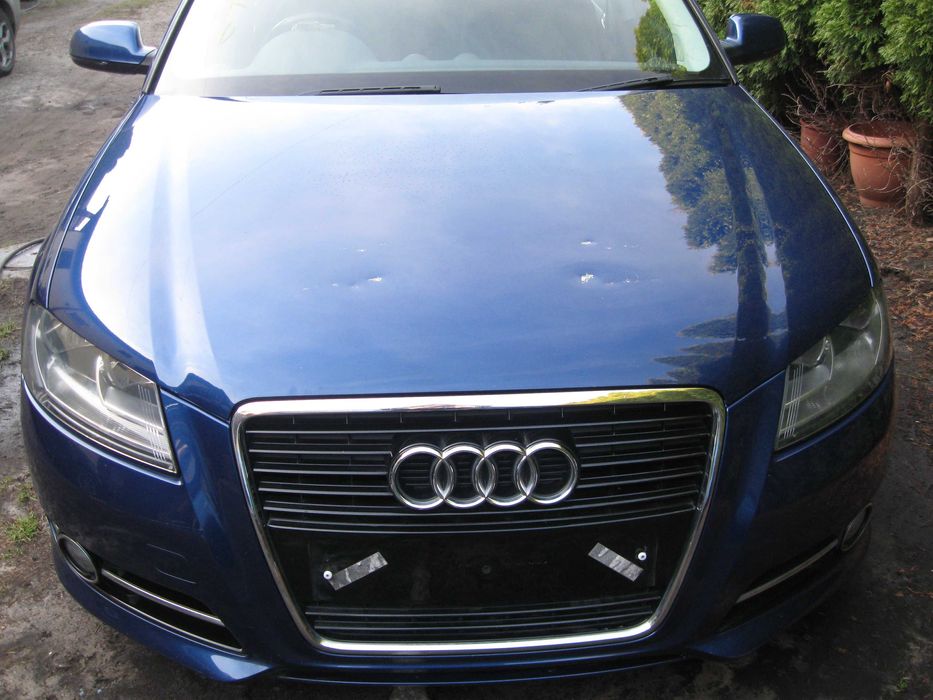 audi a3 8p maska zderzak pas przedni chłodnice błotniki lampy lx5q