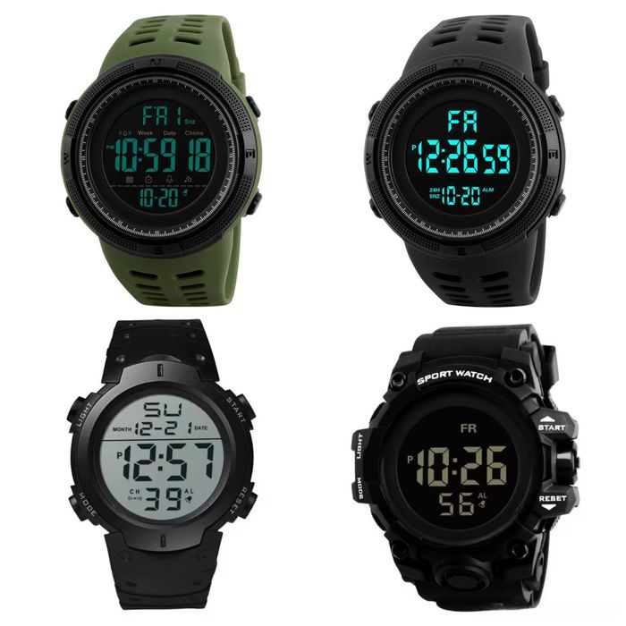 Часы мужские тактические спортивные военные водонепроницаемые