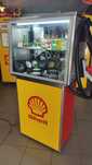 Bomba de gasolina shell expositor