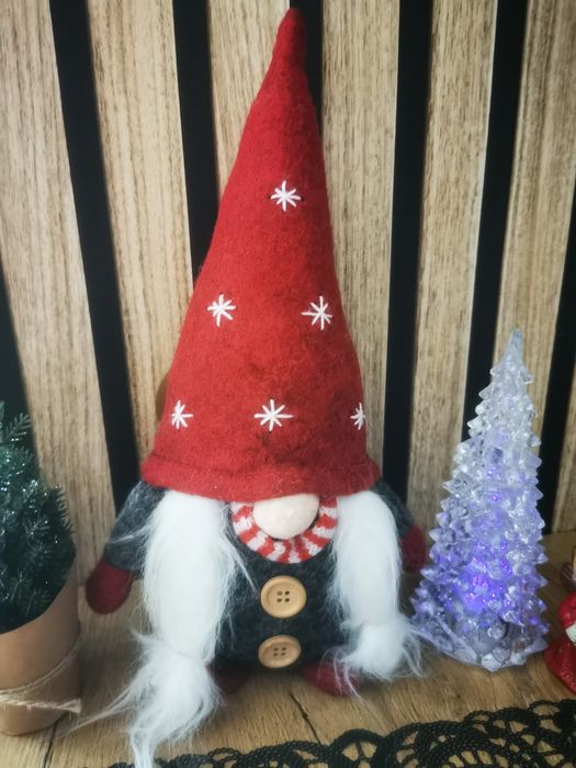 Zestaw ozdób świątecznych skrzat