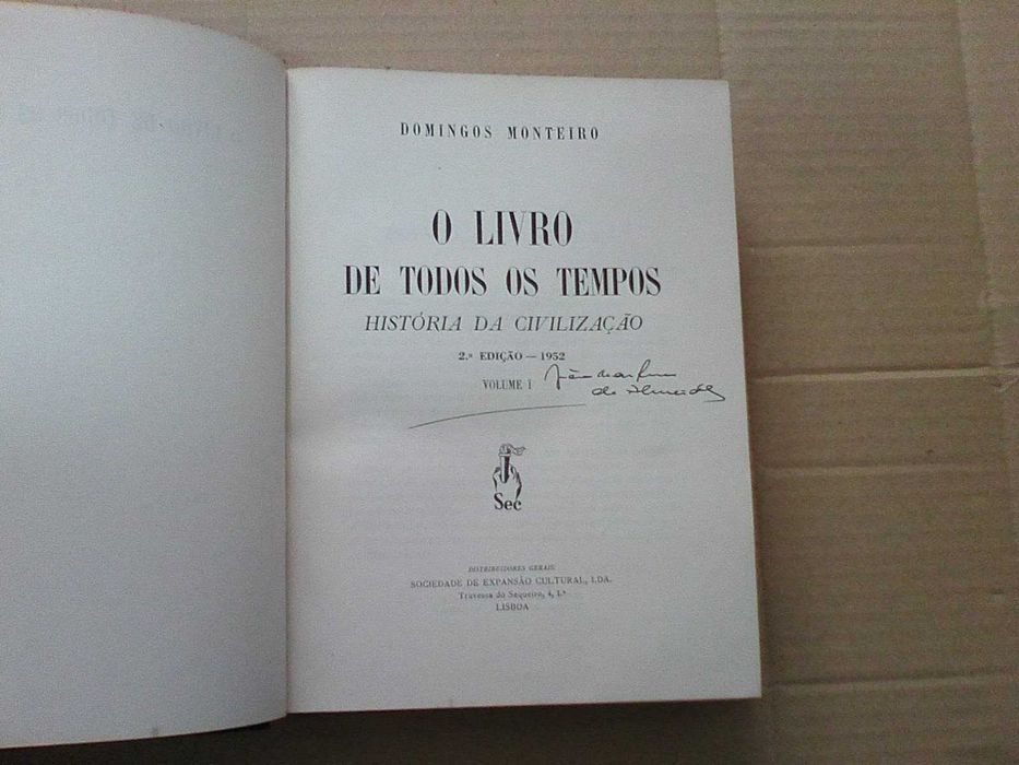 História da Civilização - o livro de todos os tempos - 3v
