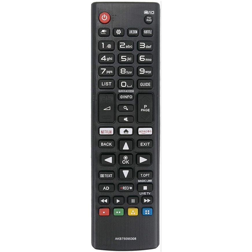 Pilot do TV LG AKB 7.5.0.9.5.3.0.8 AKB 7.5.3.7.5.6.0.8 Smart Netflix