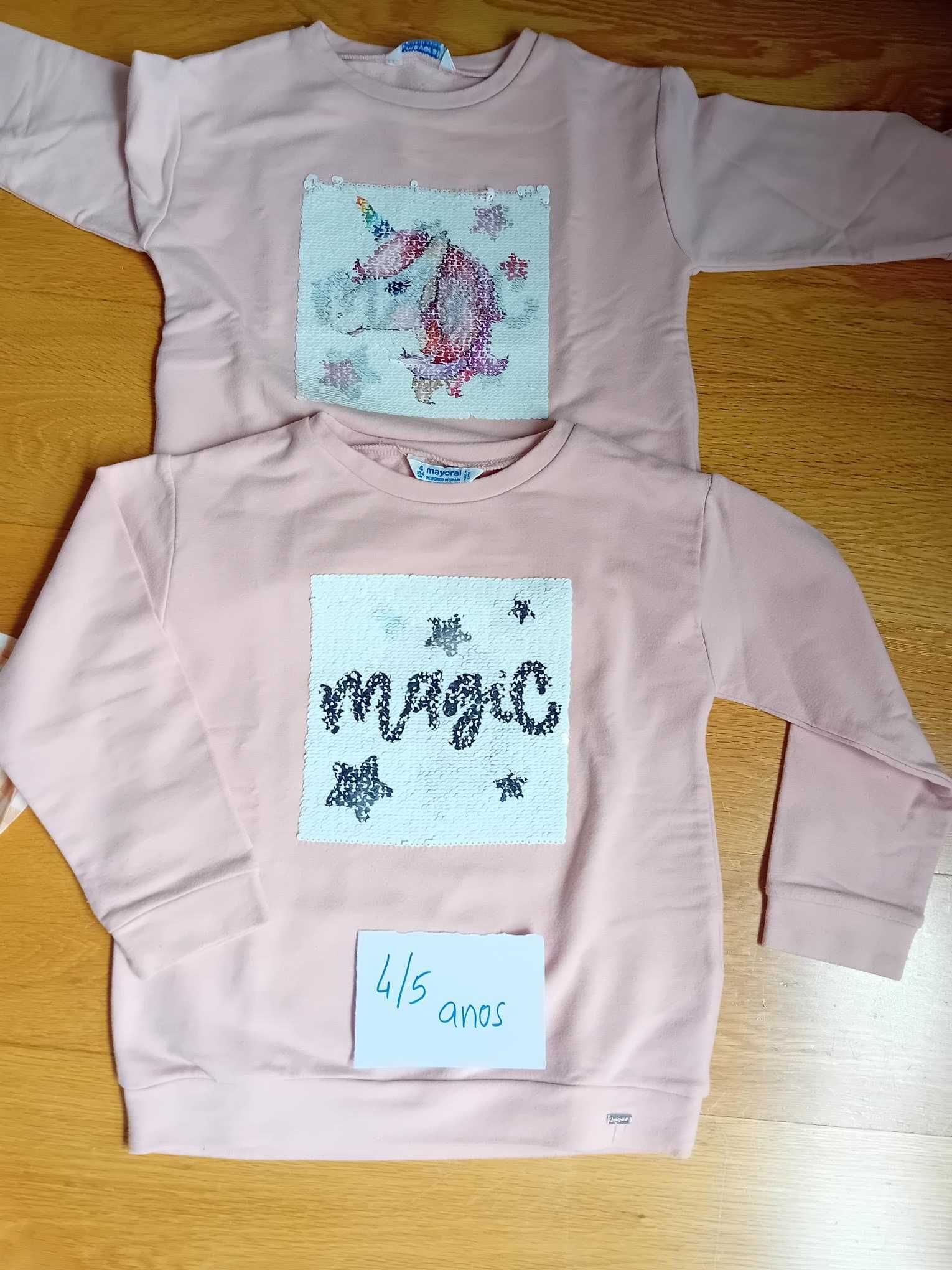 Roupa para gémeas - 2, 3, 4, 5 e 6 anos