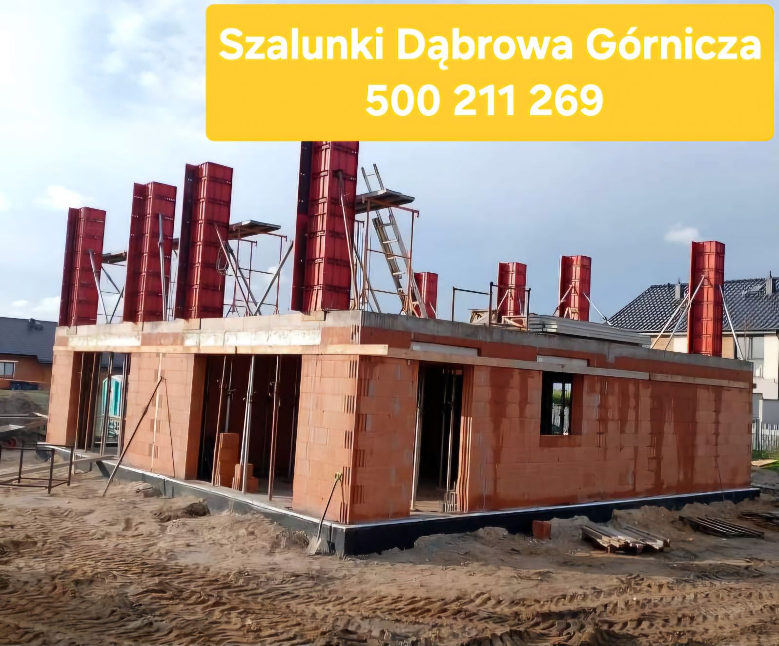 Szalunki slupowe filarowe podpory stemple szalunki
