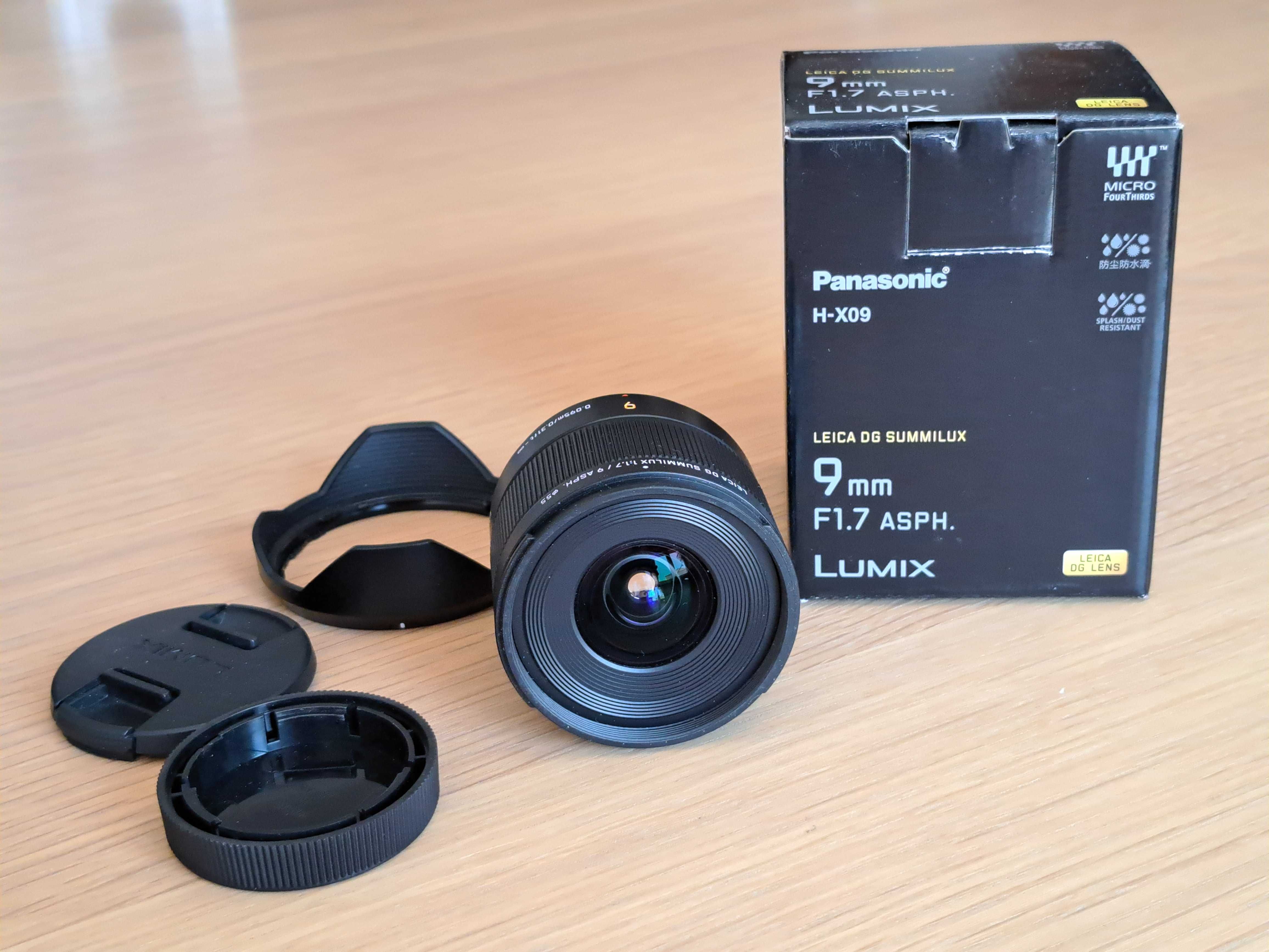 Panasonic Leica DG Summilux 9mm F/1.7 ASPH | Na garantia