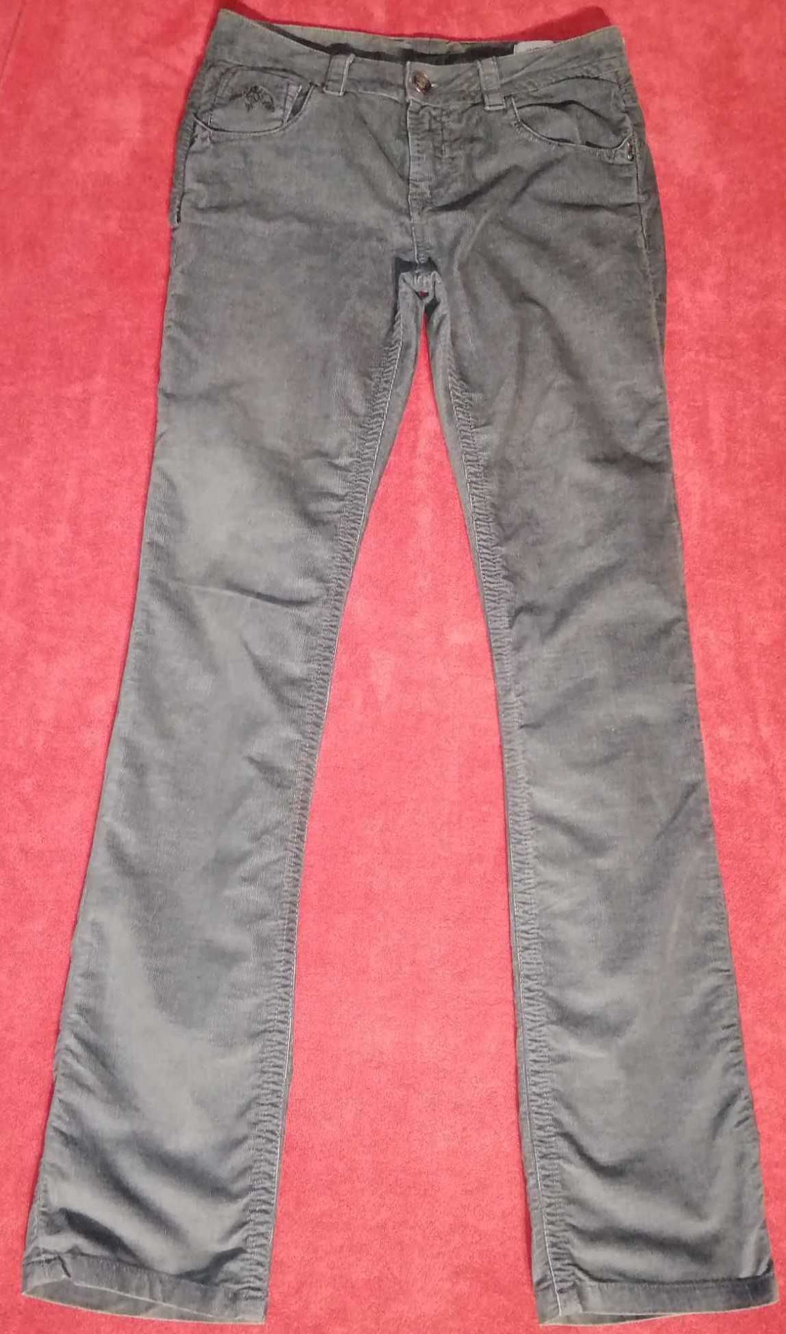 MOS MOSH Jeans Sztruksy Spodnie Damskie 28 Oryginalne Super Stan